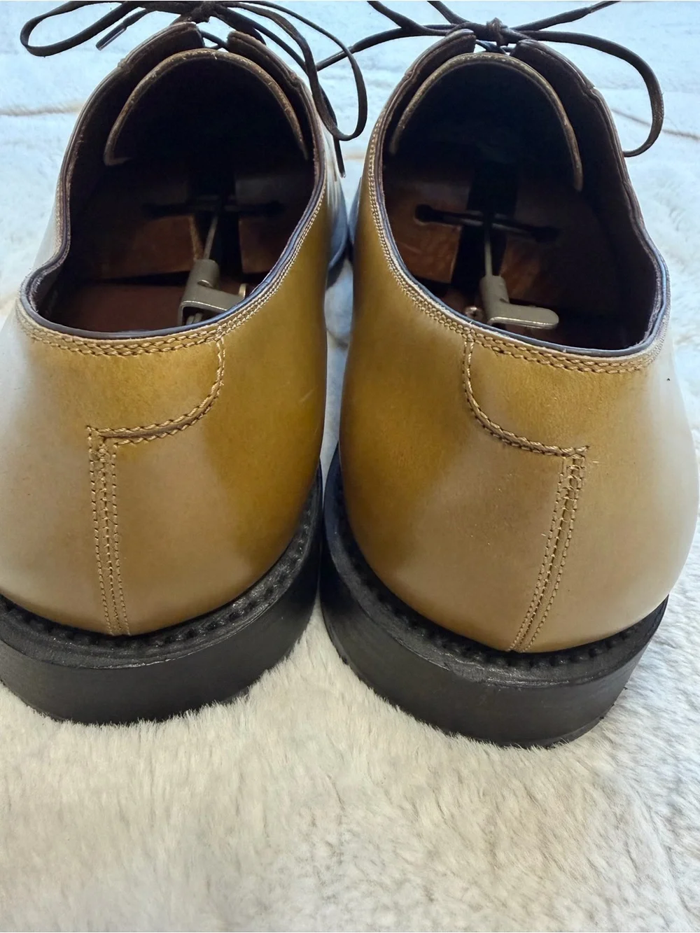 LIKE NEW! $1,495 Salvatore Ferragamo Tramezza Marius Derby Oxford Dress Shoes 14